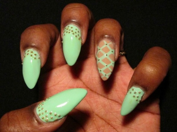 Pointed Nail Art Ideas on Tumblr - wide 4