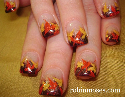 27 Trendy Nail Art Ideas for Fall (6)