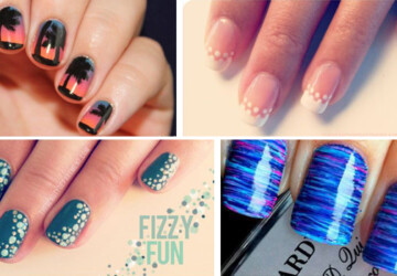 25 Fun and Easy Nail Art Tutorials - tutorials, Nail Art, fun, Easy