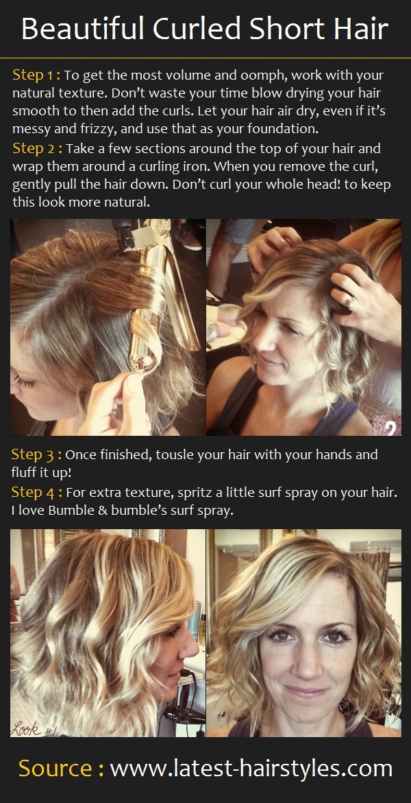 Great Short Hairstyle Ideas and Tutorials (10)