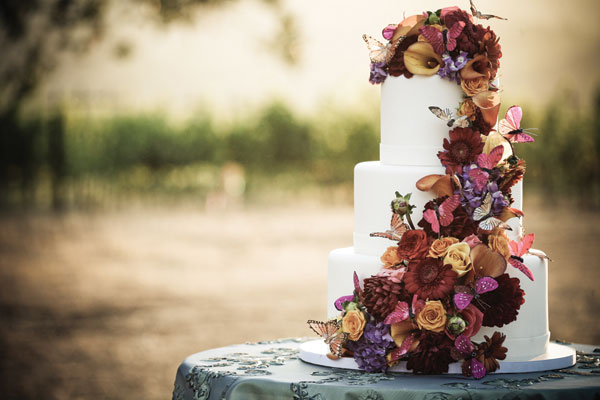 24 Great Ideas for Fall Wedding Cake Decoration - Wedding Cake, wedding, Fall