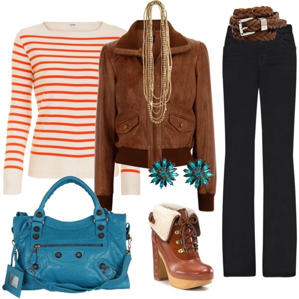 20 Stylish Combinations in Bright Colors for Fall Days (19)