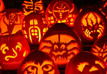 22 Great Creepy Pumpkin Decorations for Halloween  - Pumpkin Decorations, Pumpkin, Halloween party, Halloween decorations, halloween