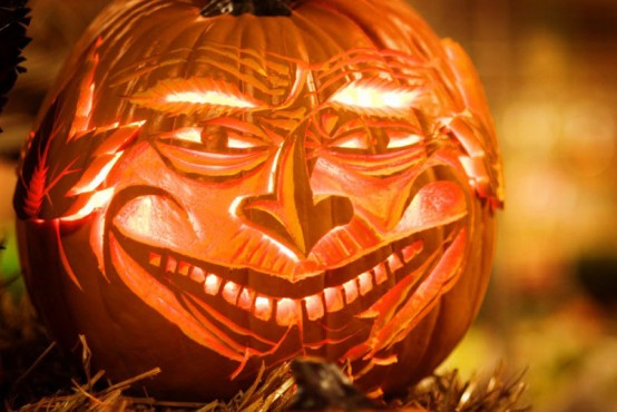 22 Great Creepy Pumpkin Decorations for Halloween  (8)
