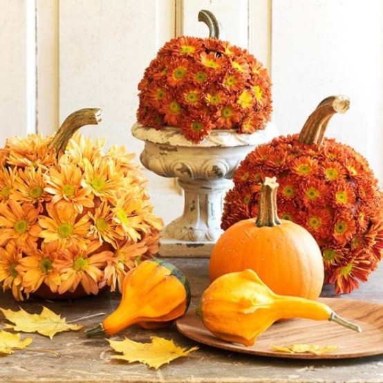 23 Great Fall Decoration Ideas with Pumpkins (4)