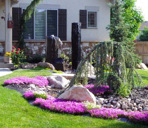 24 Beautiful Small Front Yard Garden Design Ideas (9)