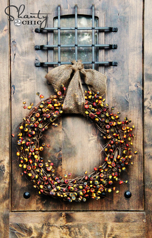25 Adorable DIY Fall Wreath Ideas (11)
