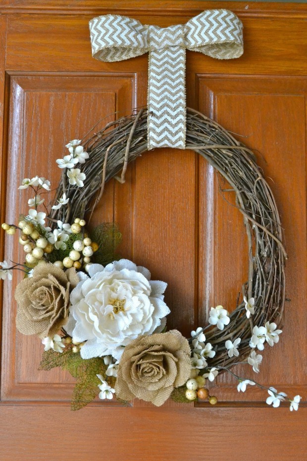 25 Adorable DIY Fall Wreath Ideas (13)