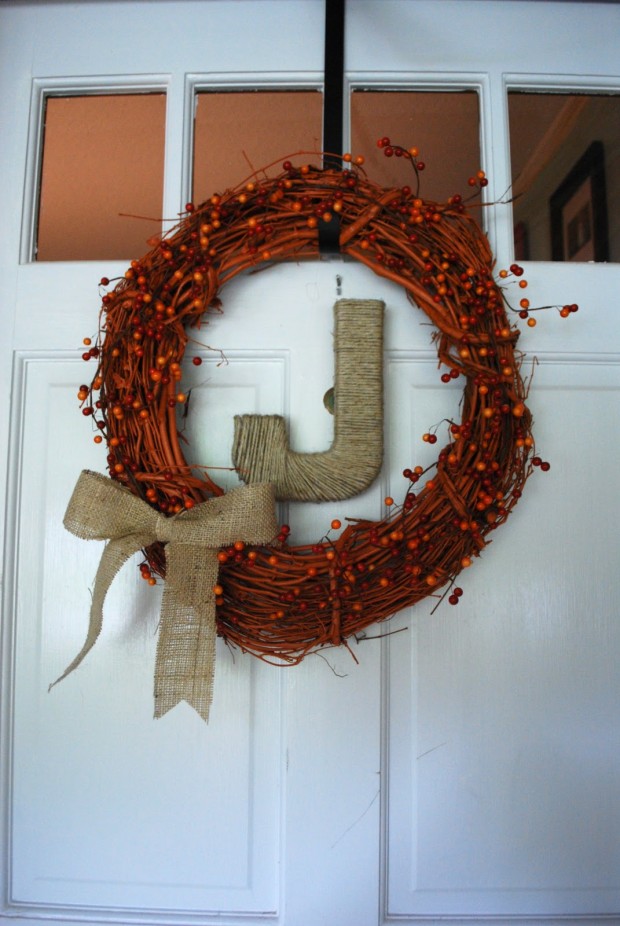 25 Adorable DIY Fall Wreath Ideas (14)
