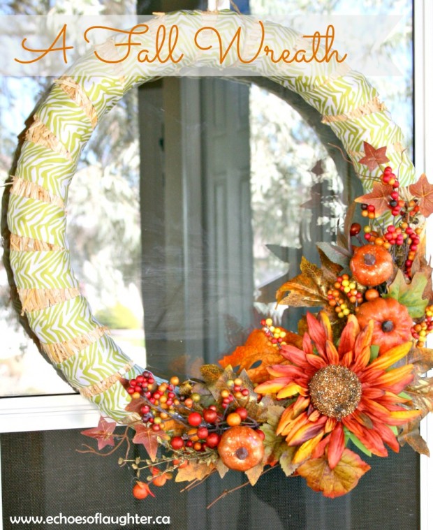 25 Adorable DIY Fall Wreath Ideas (16)