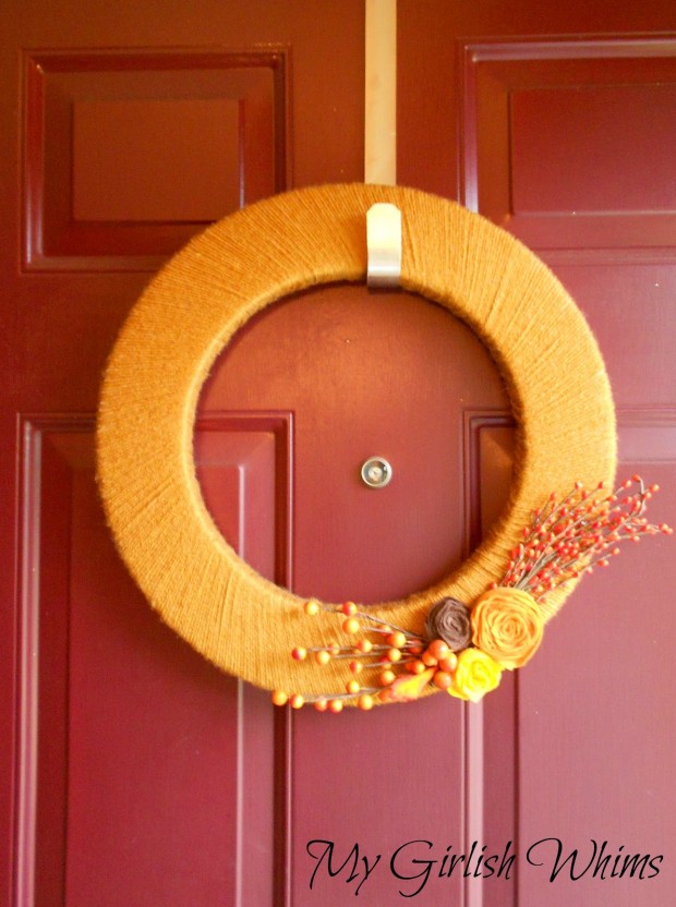 25 Adorable DIY Fall Wreath Ideas (17)