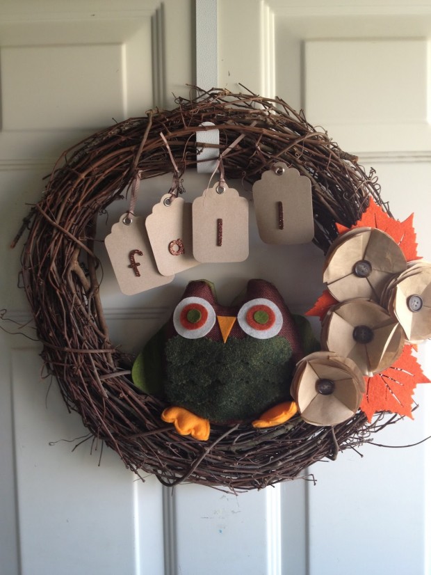 25 Adorable DIY Fall Wreath Ideas (2)