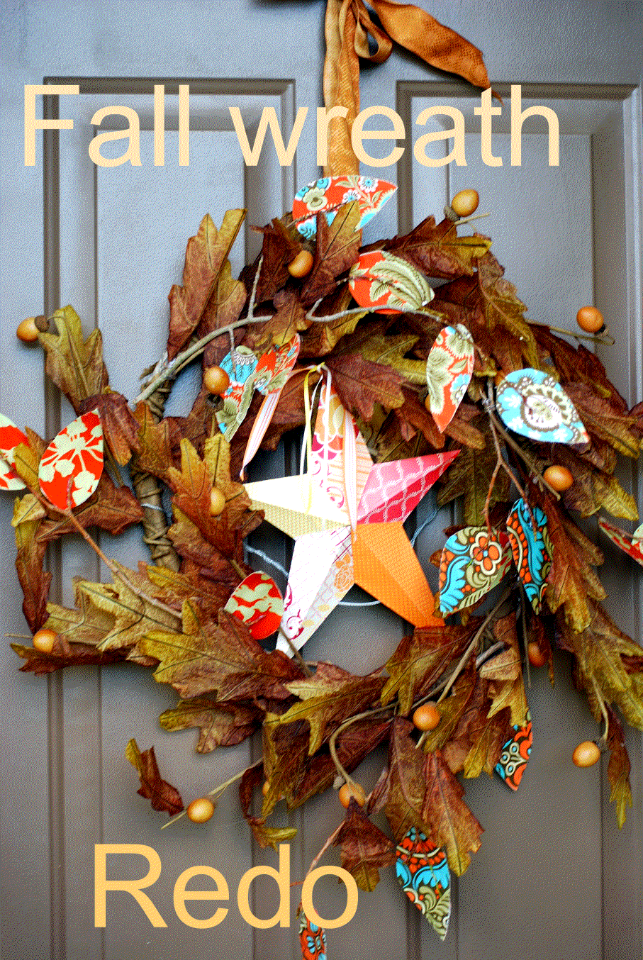25 Adorable DIY Fall Wreath Ideas (2)