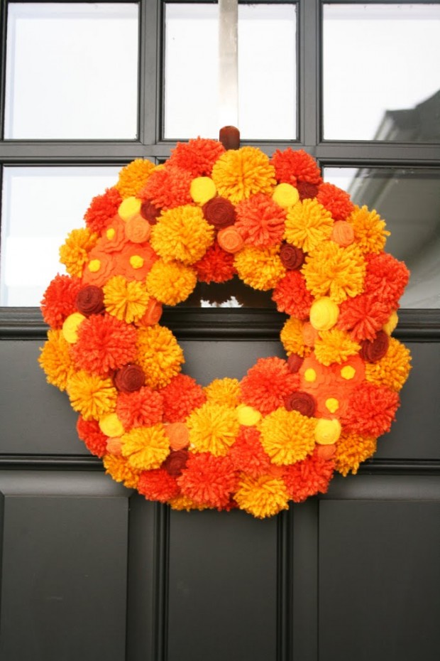 25 Adorable DIY Fall Wreath Ideas (20)