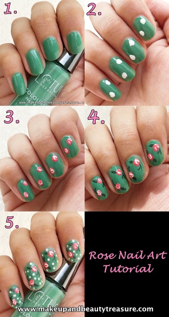 25 Great Nail Art Tutorials for Cute and Fancy Nails