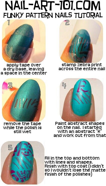 25 Great Nail Art Tutorials for Cute and Fancy Nails (23)