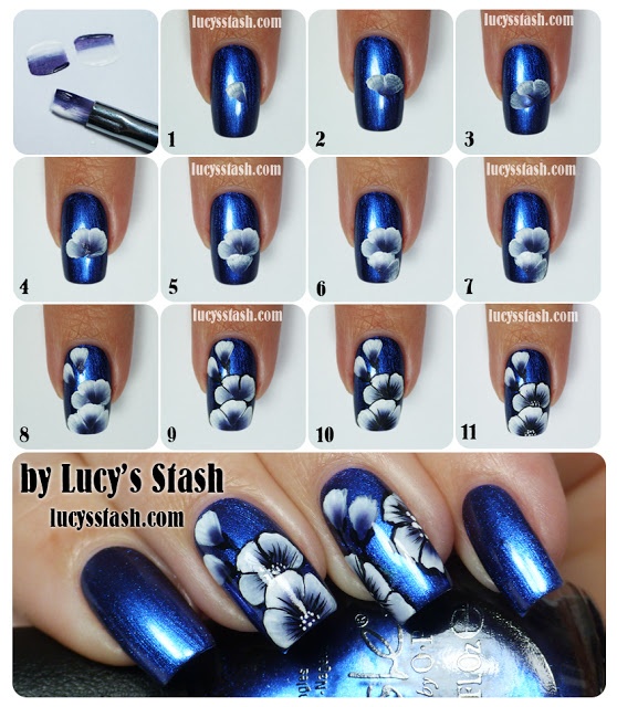 25 Great Nail Art Tutorials for Cute and Fancy Nails (7)