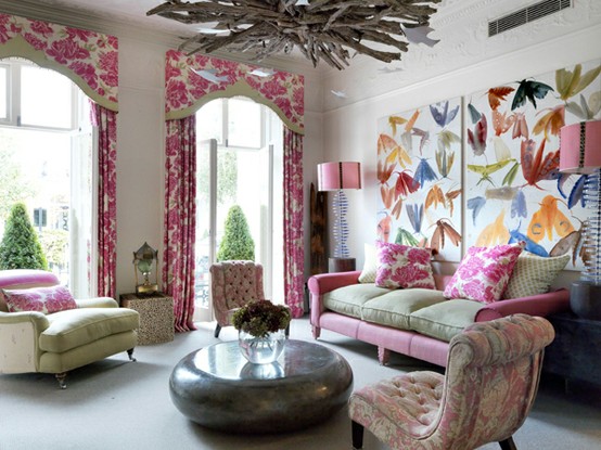 26 Amazing Ideas for Colorful Living Room (16)