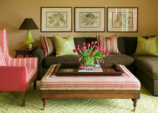 26 Amazing Ideas for Colorful Living Room (21)