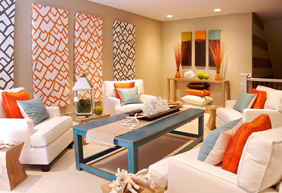 26 Amazing Ideas for Colorful Living Room (22)