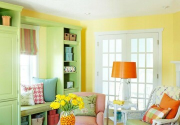 26 Amazing Ideas for Colorful Living Room - Living room, Colorful