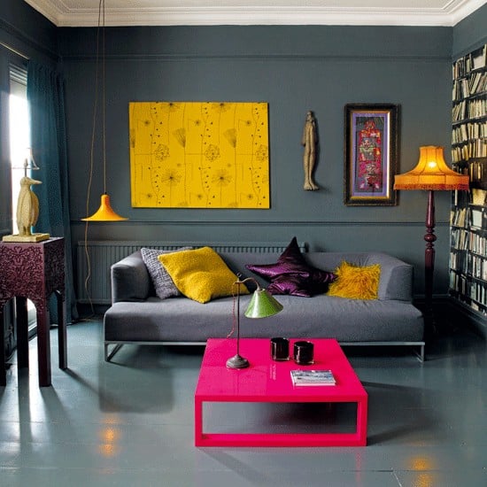 26 Amazing Ideas for Colorful Living Room (4)