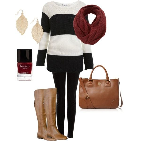 27 Casual and Cozy Combinations for Fall (12)