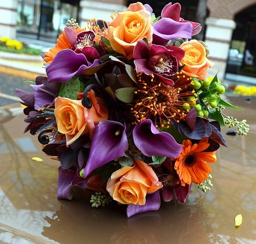 27 Romantic Fall Wedding Bouquets (1)