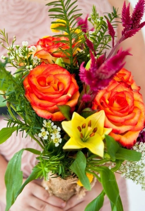 27 Romantic Fall Wedding Bouquets (13)