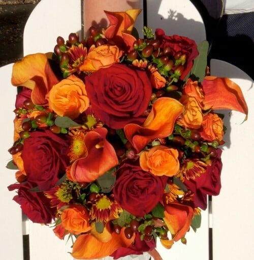 26 Romantic Fall Wedding Bouquets - Wedding Bouquets, romantic, Fall