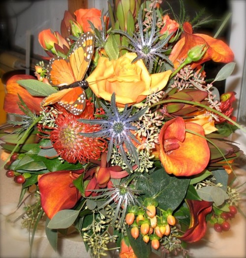 27 Romantic Fall Wedding Bouquets (8)