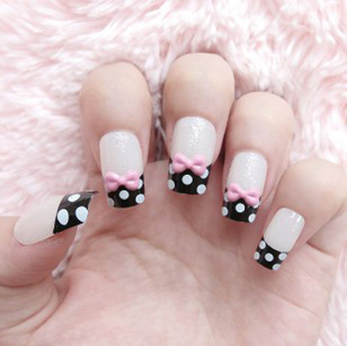 27 Simple and Cute Nail Art Ideas (26)