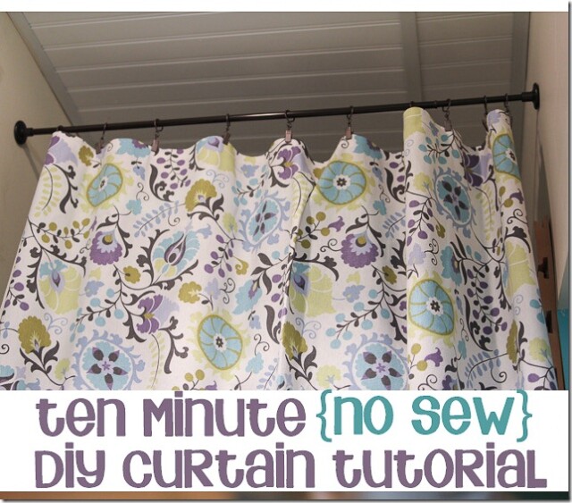 28 Genius DIY Curtains Ideas