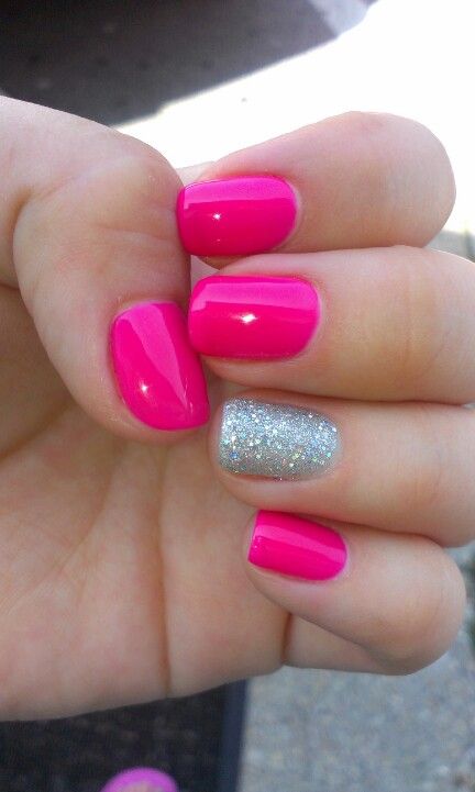40 Stylish Pink Nail Art Ideas