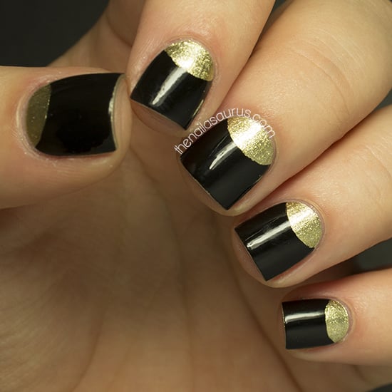 Golden Tones on Your Nails 24 Perfect Nail Art Ideas (13)