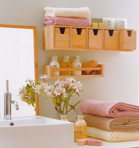 35 Great Storage and Organization Ideas for Small Bathrooms - Storage, Small Bathrooms, Organization, ideas