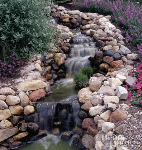 26 Amazing Garden Waterfall Ideas