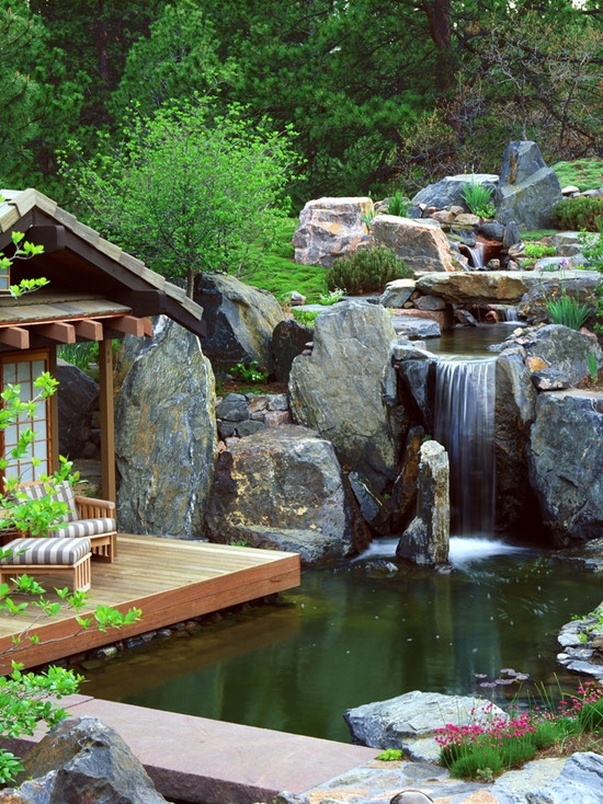 26 Amazing Garden Waterfall Ideas 26 Amazing Garden Waterfall Ideas