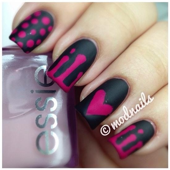 stylish pink nail art ideas (12)