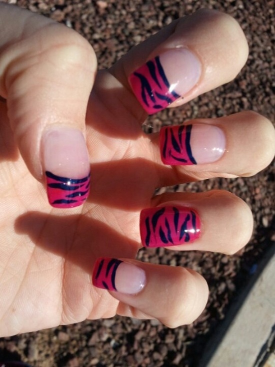 stylish pink nail art ideas (14)