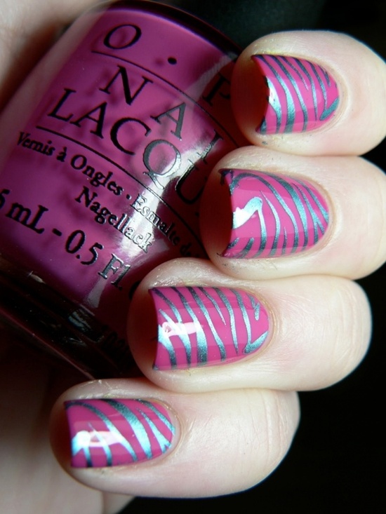 stylish pink nail art ideas (16)