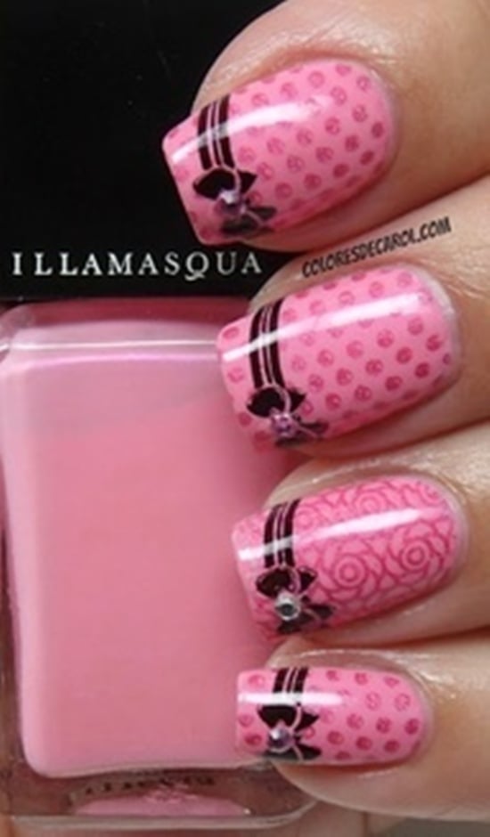 stylish pink nail art ideas (20)