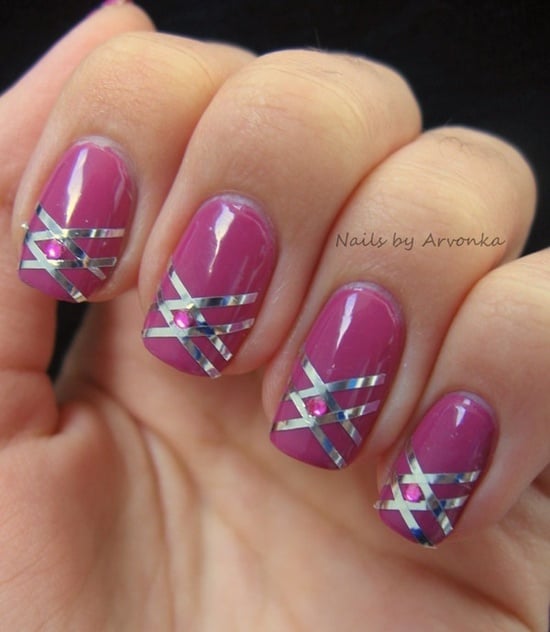 stylish pink nail art ideas (26)