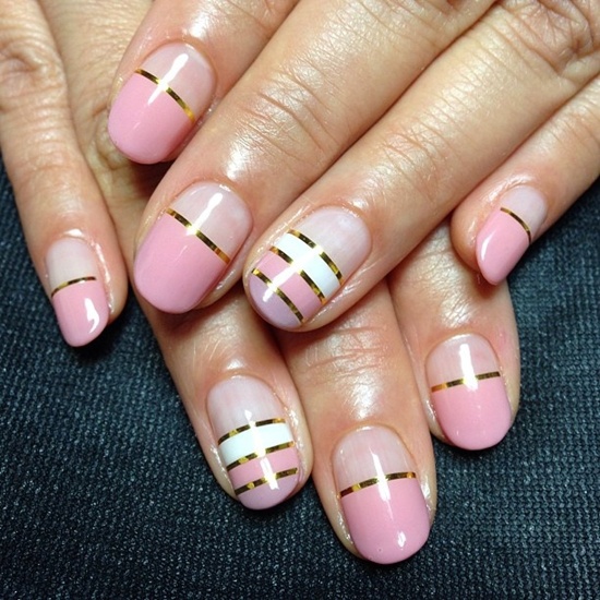 stylish pink nail art ideas (3)