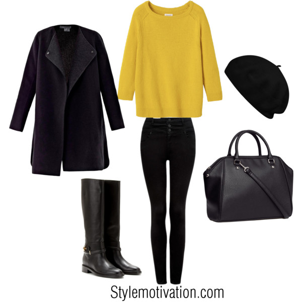 17 Cozy and Casual Combinations for Winter (6)