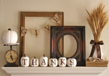 17 Creative and Easy DIY Home Decor Crafts for the Thanksgiving Holiday - Thanksgiving crafts, Thanksgiving, diy thanksgiving decorations