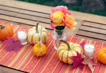 18 Great Thanksgiving Table Centerpieces Decoration Ideas - thanksgiving table decoration, thanksgiving decorations, Thanksgiving, Centerpiece