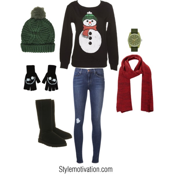 20 Cute Christmas Outfit Ideas (5)