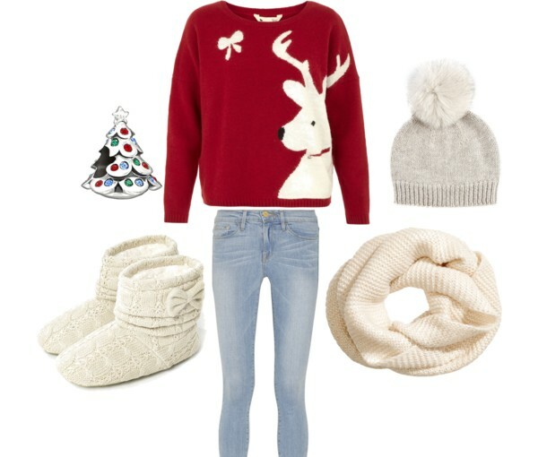 20 Cute Christmas Outfit Ideas - Outfit ideas, fashion combinations, Christmas outfit ideas, Christmas