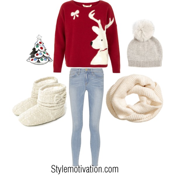 20 Cute Christmas Outfit Ideas (7)